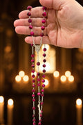 Rosario Ojo de Tigre Rosa