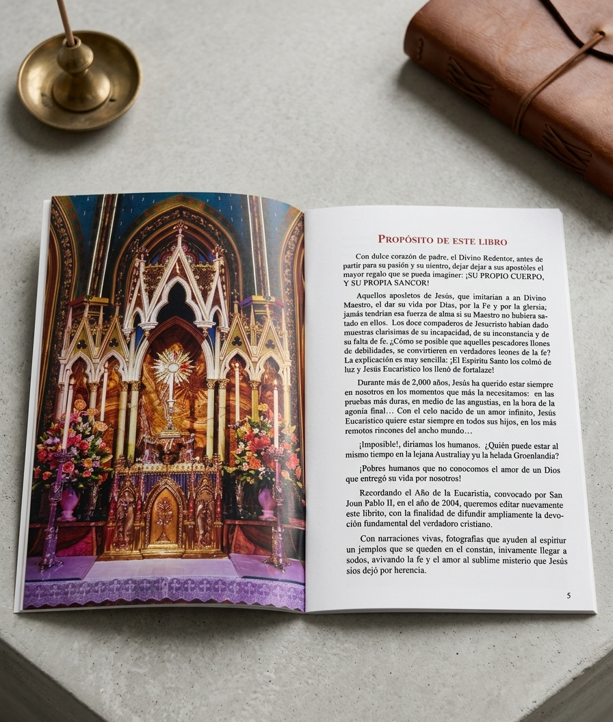 ¡Quédate con nosotros, Señor!  Libro sobre la Eucarística