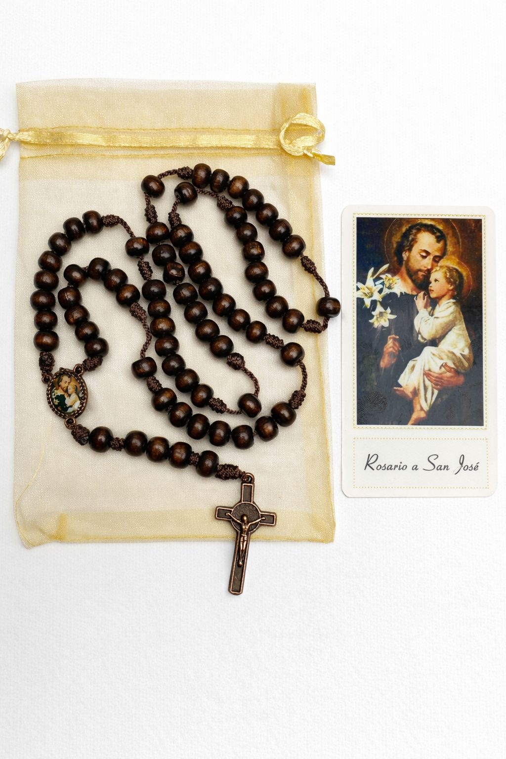 Rosario de San José Hecho a Mano