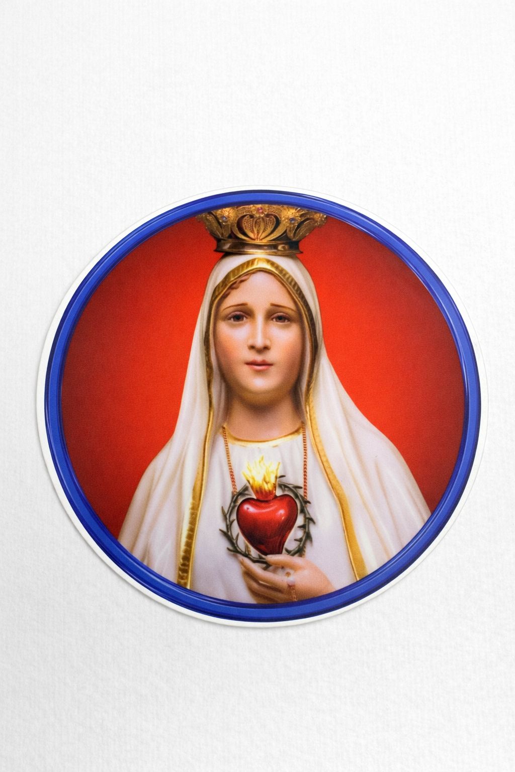 Sticker de la Virgen del Inmaculado Corazón