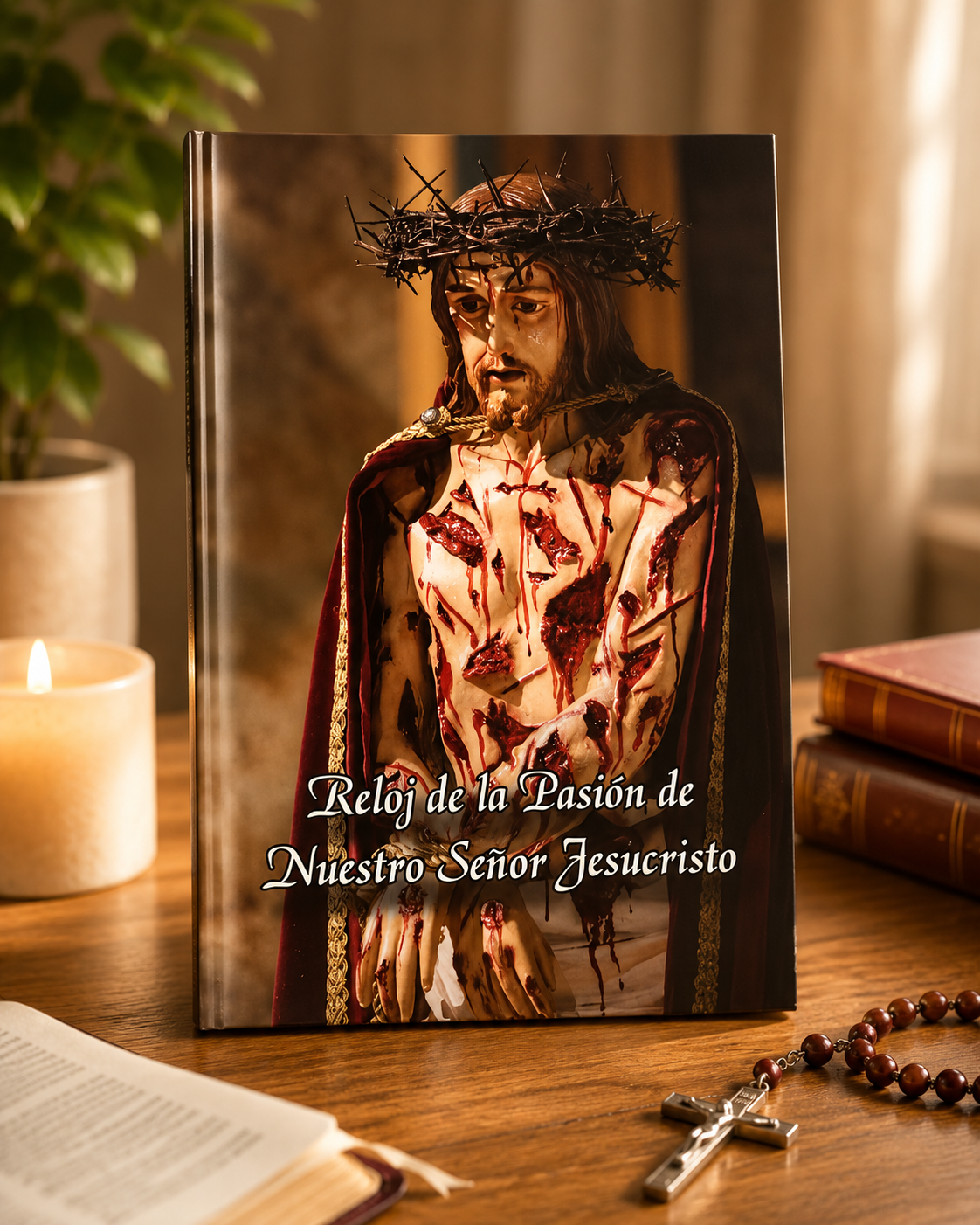 Reloj Pasión de Nuestro Señor Jesucristo - Libro