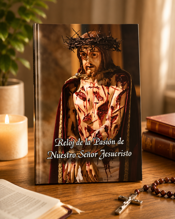Reloj Pasión de Nuestro Señor Jesucristo - Libro