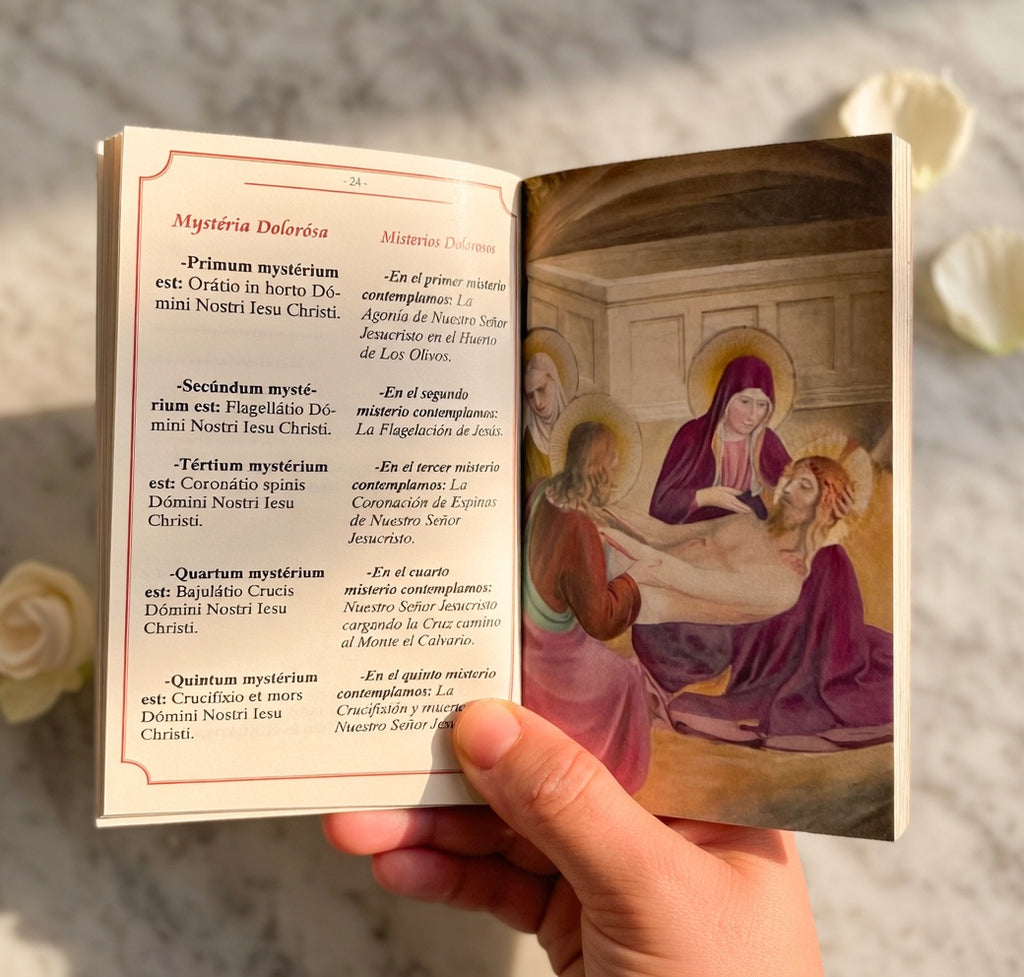 Libro de Oraciones y Misterios del Rosario